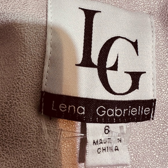 Lena Gabrielle beautiful casual novelty pink jacket, size 6 - Picture 13 of 14